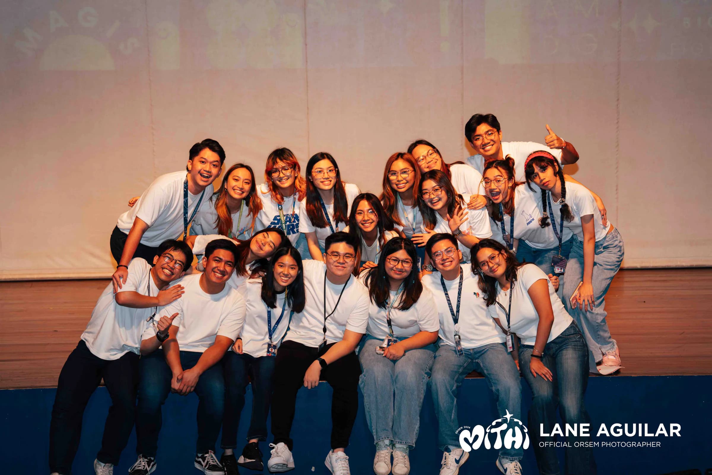 OrSem 2024 organizers gathered after the volunteer general assembly